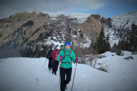Nathalie Varlet lors de ses années de kinésithérapie